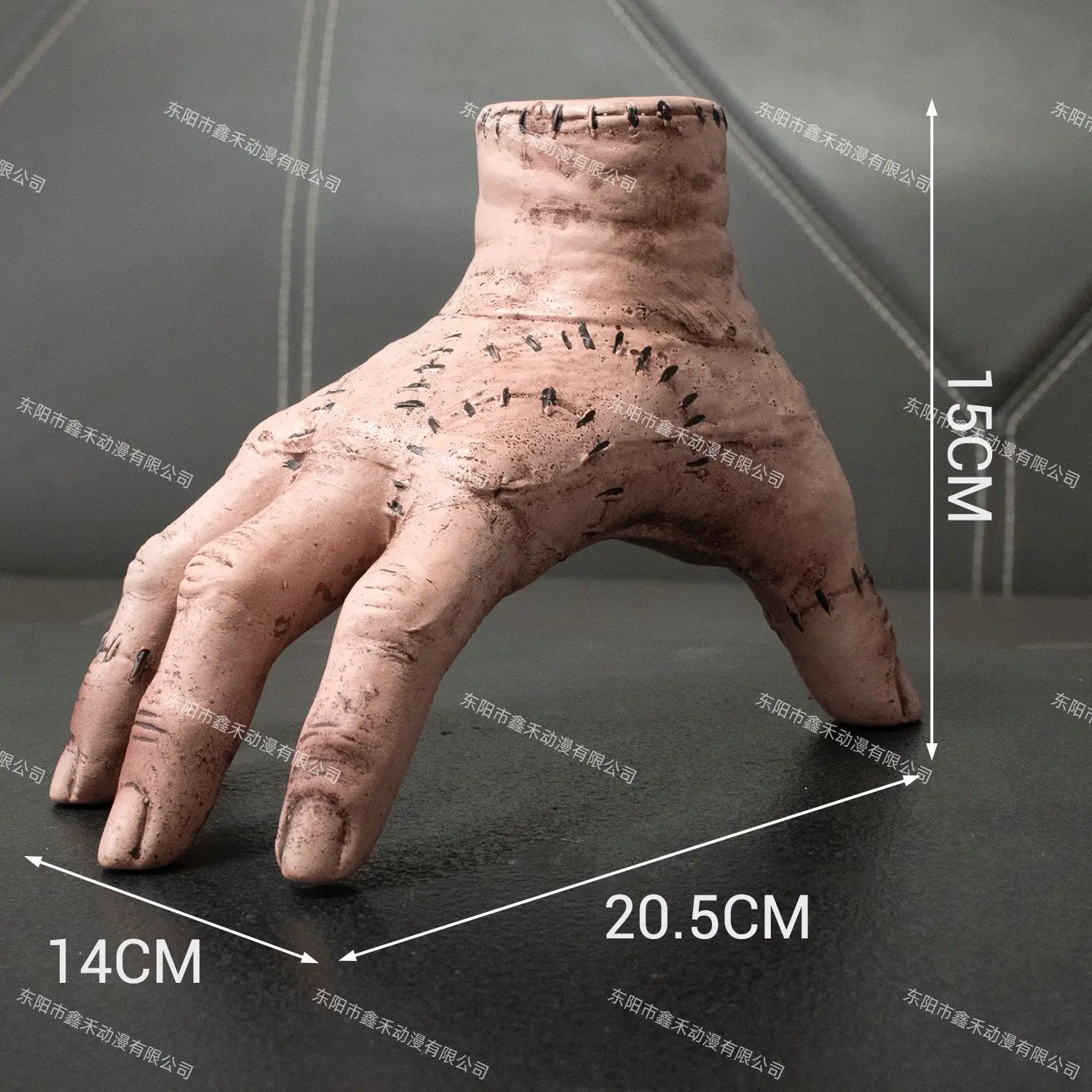 

Horror Wednesday Addams Hand Cosplay Costume Prop Latex Figurine Home Decor Desktop Crafts Halloween Party