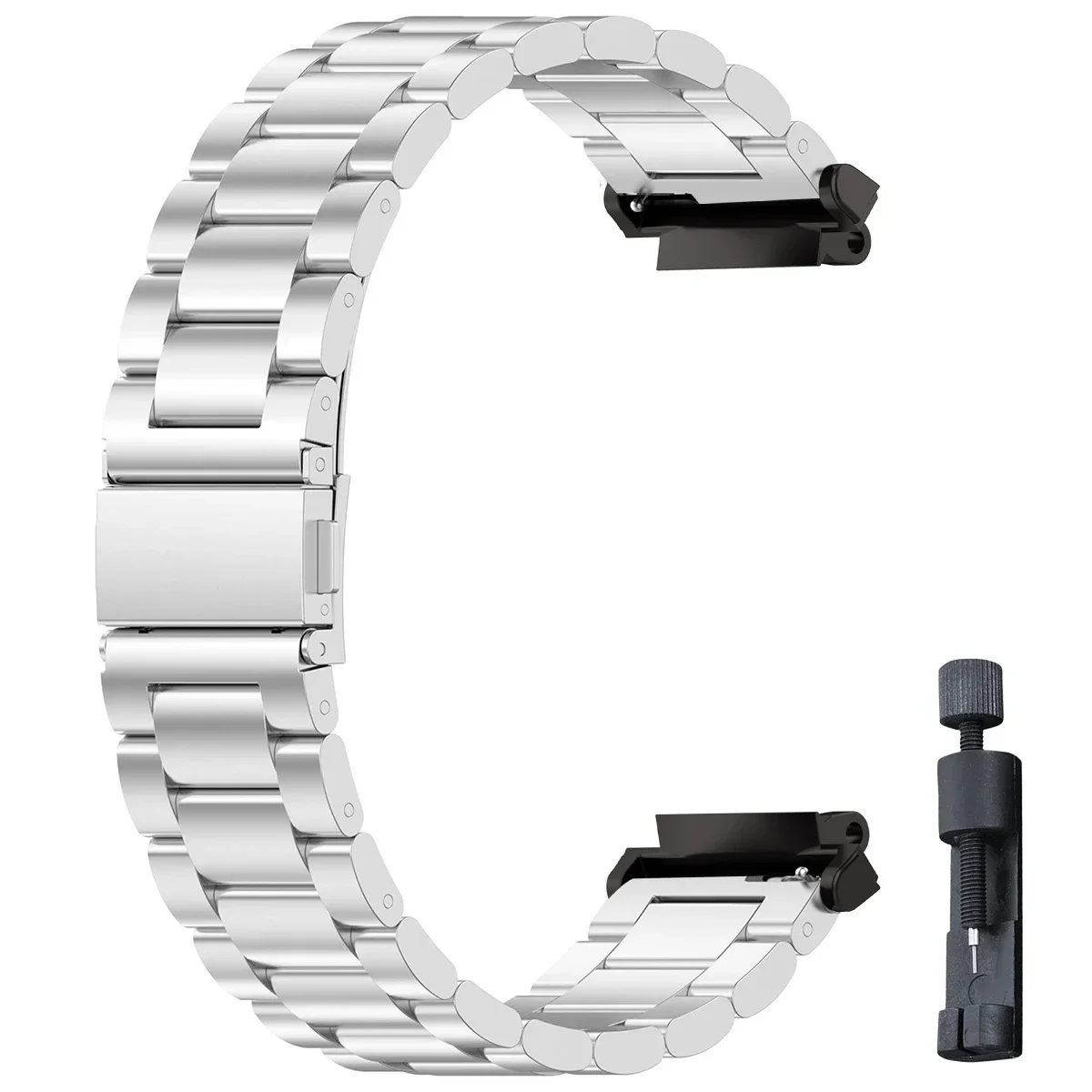 Premium Stainless Steel Smartwatch Bracelet Strap