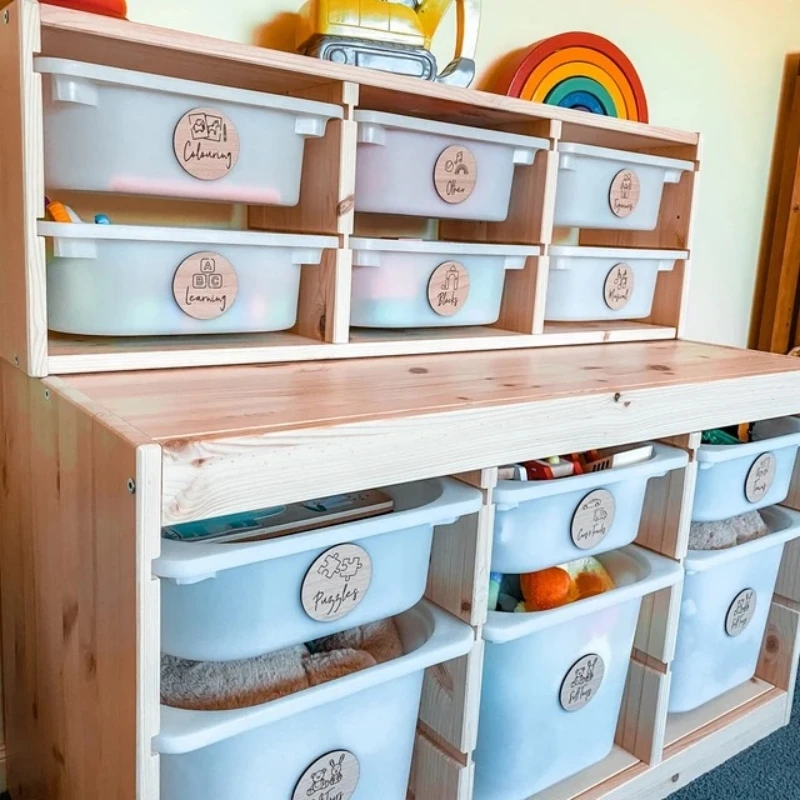 Étiquettes Décoratives En Bois BENECREAT – 30 Modèles Mignons Pour Ranger Et Décorer