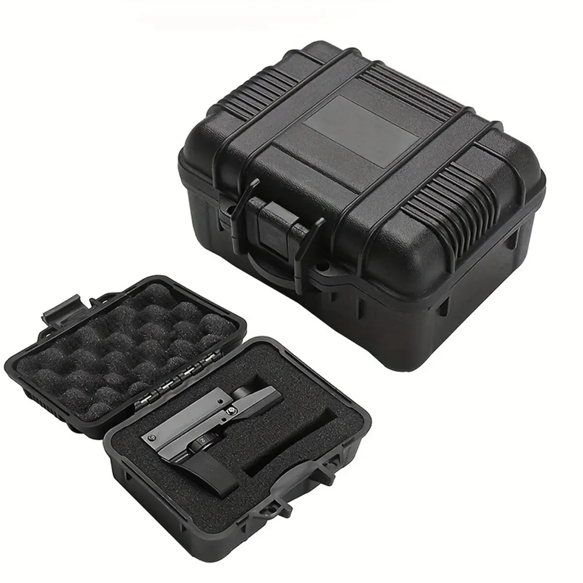 Water-repellent Hard Carry Tool Case Bag Organizer Storage Box,Camera Sealed Shockproof Safety Instrument Toolbox With Sponge 6