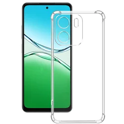 Transparent Shockproof Silicone Phone Case with Airbag Protection for OPPO A5 Energy (Shockproof Case)