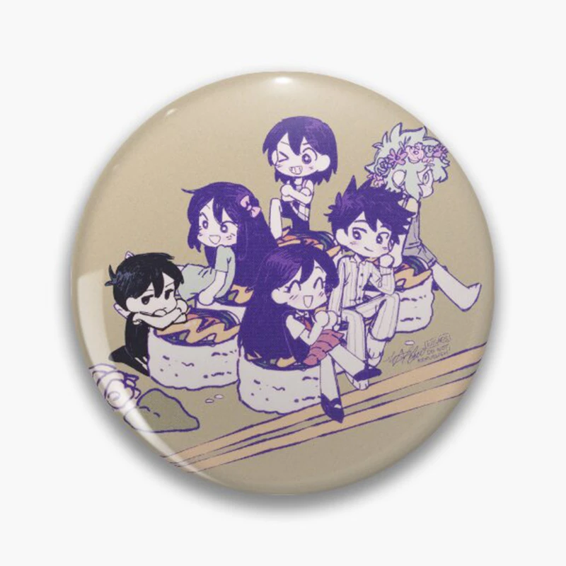Cartoon Fun Pixel Game Omori Button Pin Anime Creative Kel Basil