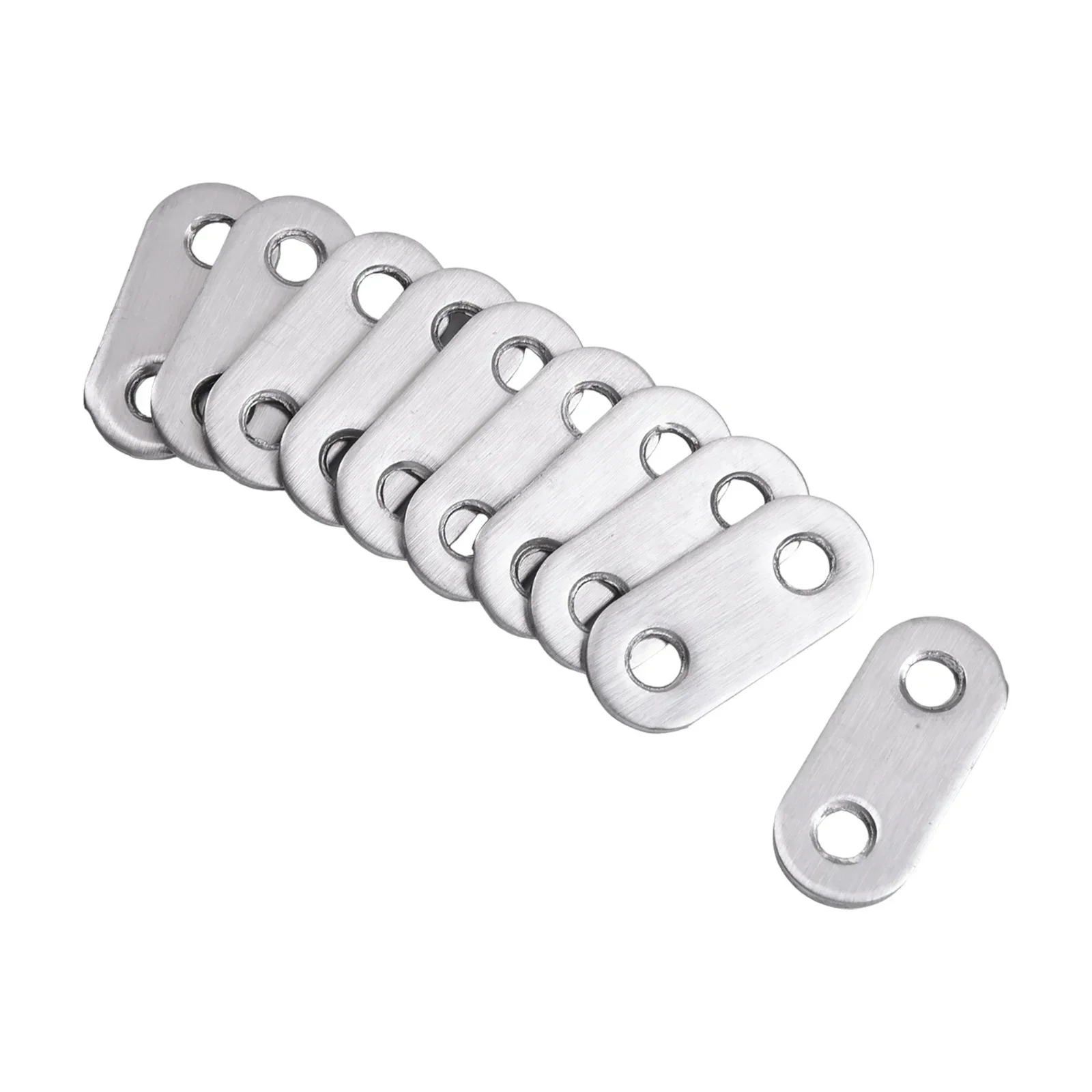 Straight Brackets Corner Brackets Sturdy Tarnishing Stainless Steel 10 Pcs Corrosions Easy To Install