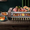 Household Automatic Rotating Smokeless Home Barbecue Hot Dog Automatic Rotating Barbecue Machine Mutton Skewers Barbecue Machine 5