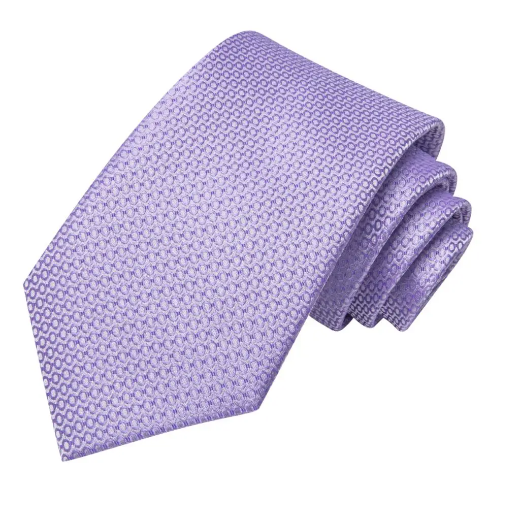 Hi-Tie Purple Solid Elegant Men Tie Sage Green Silk Necktie For Men Hanky Cufflink Wedding Party Business Fashion Brand Designer
