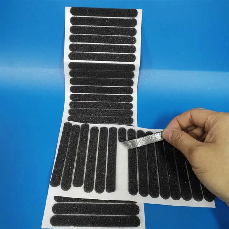 200PCS Mask Sponge Strips Nose Bridge Strip Sewing Foam Sponge Disposable Nose Bridge Wire Nose Bridge Bracket Masks Disposable 3