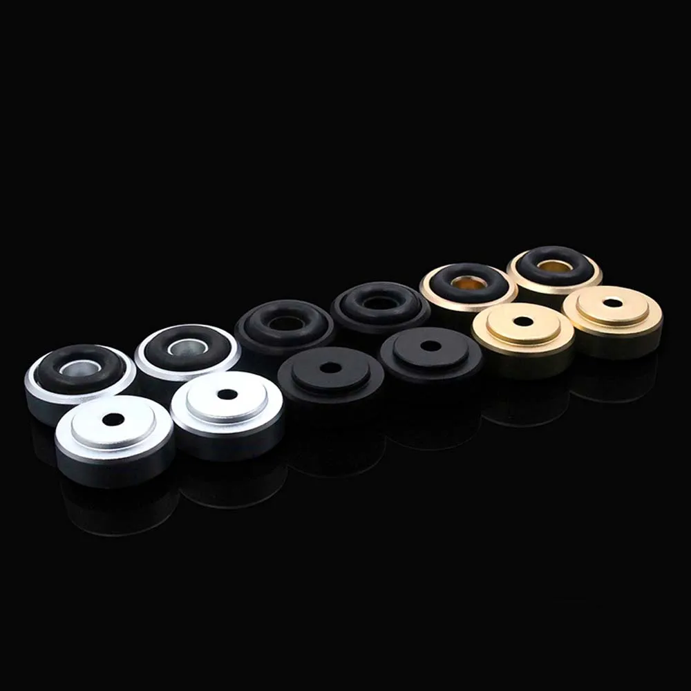 DIY Damping Feet Speakers Audio Repair Parts Chassis Vibration Speaker Feet Protector Mat Pad Spikes Stand Foot Pads