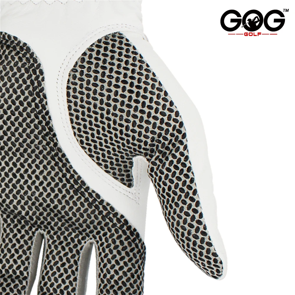 Premium Cabretta Leather Men's Golf Glove - Soft, Breathable, and Anti-Slip