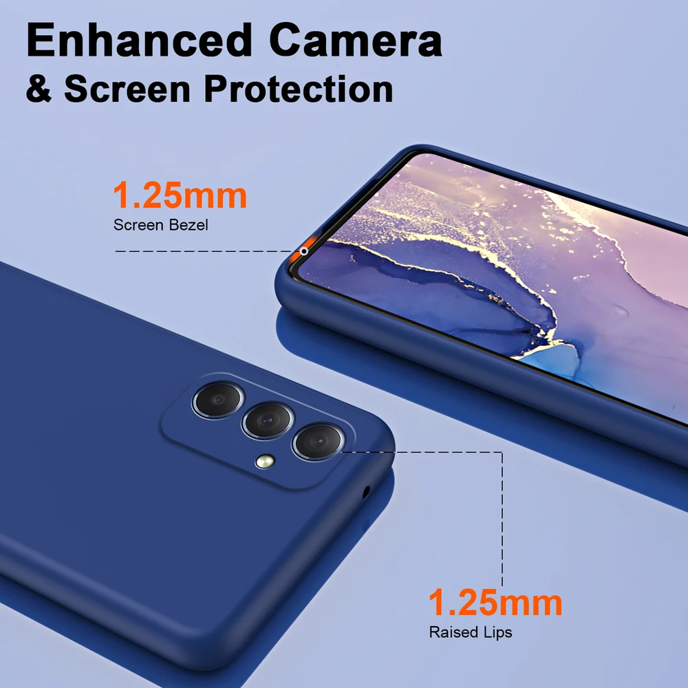 Luxury Liquid Silicone Phonr Case For Samsung Galaxy A16 A26 A36 A56 A06 A05 A05S A15 A25 A35 A55 5G Cover Cases — view 5