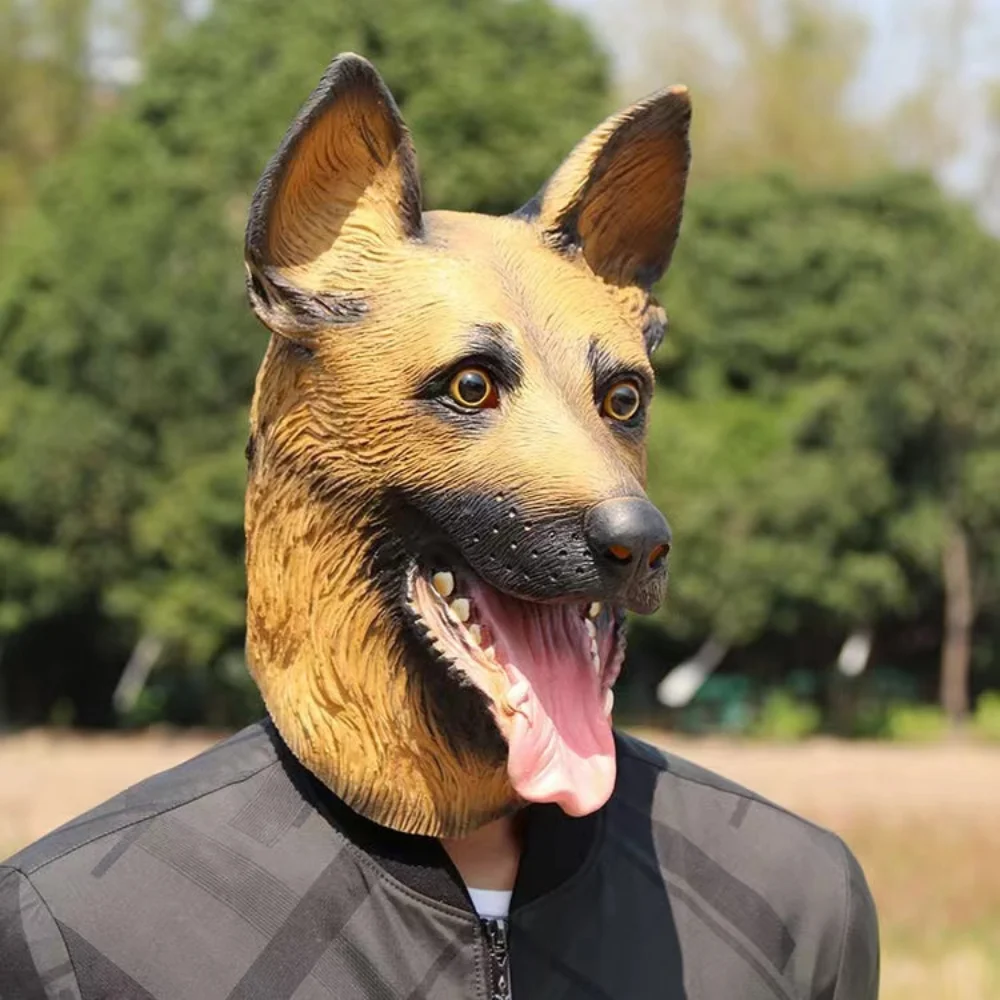 Therian Mask Wolf Halloween Costume for Men Scary Animal Furry Head Novelty  Special Use Cosplay Latex Mascara Disguise Woman - AliExpress