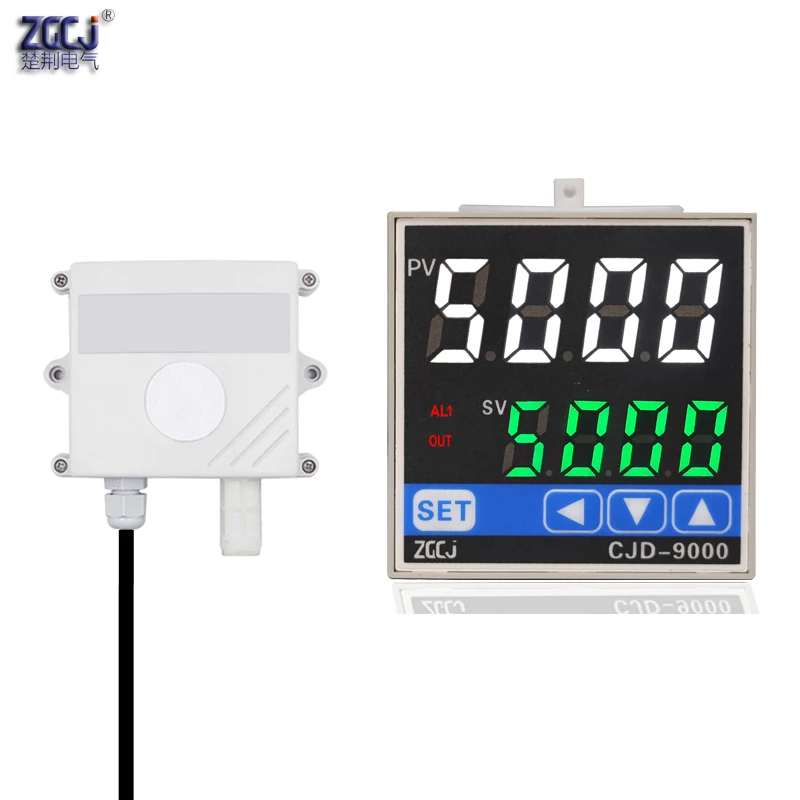 CO2 Controller With Low and High Co2 Control Out 0 5000ppm Gas Detector ...