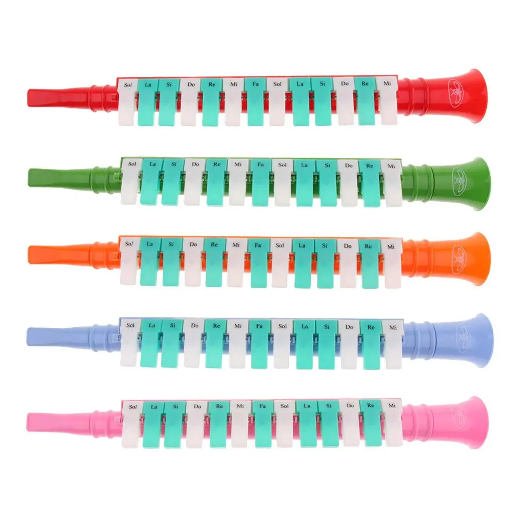 Wind Instrument Toy Harmonica Keyboard Instrument 13 Key Melodica Pianica Percussion Keys for Kids Piano Music Education