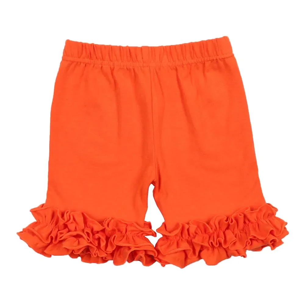 orange girls shorts
