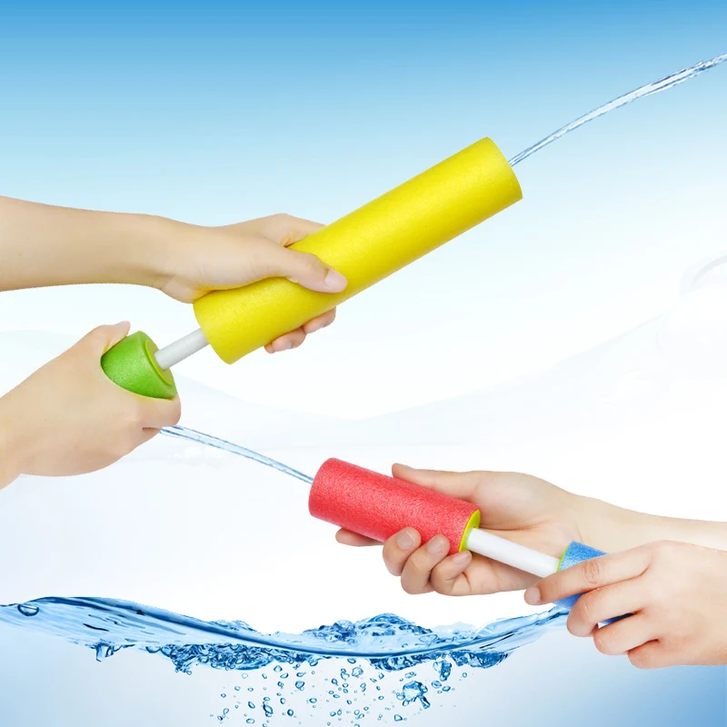 Hot Sale Summer Water Toys EVA Water Pistol Blaster Shooter Pumping Sprayer Gun Toys For Children Summer Pools