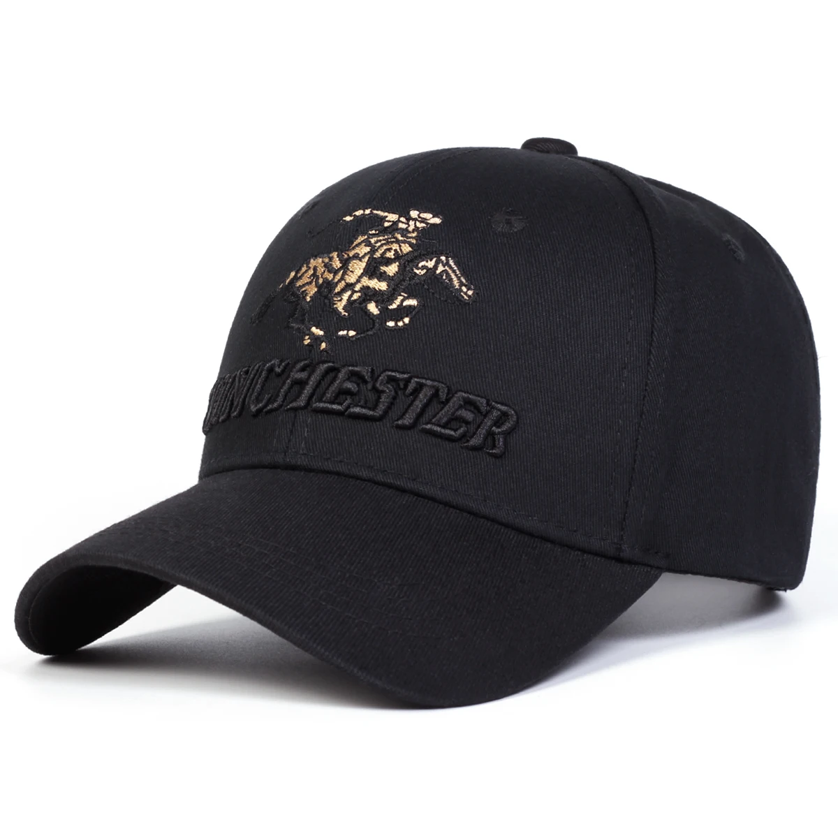 Unisex Winchester Letter Embroidery Baseball Caps Spring Autumn Outdoor Adjustable Casual Hats Dad Hat Sunscreen Hat 2