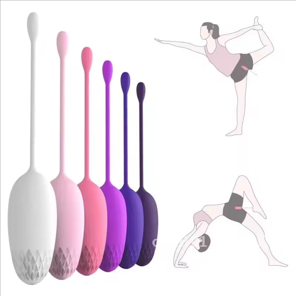 Female Kegel Training Ball With Beads Vaginal Dumbbell Ball Adult Supplies Female Postpartum Pelvic Floor Muscle Rehabilitation kegel balls
