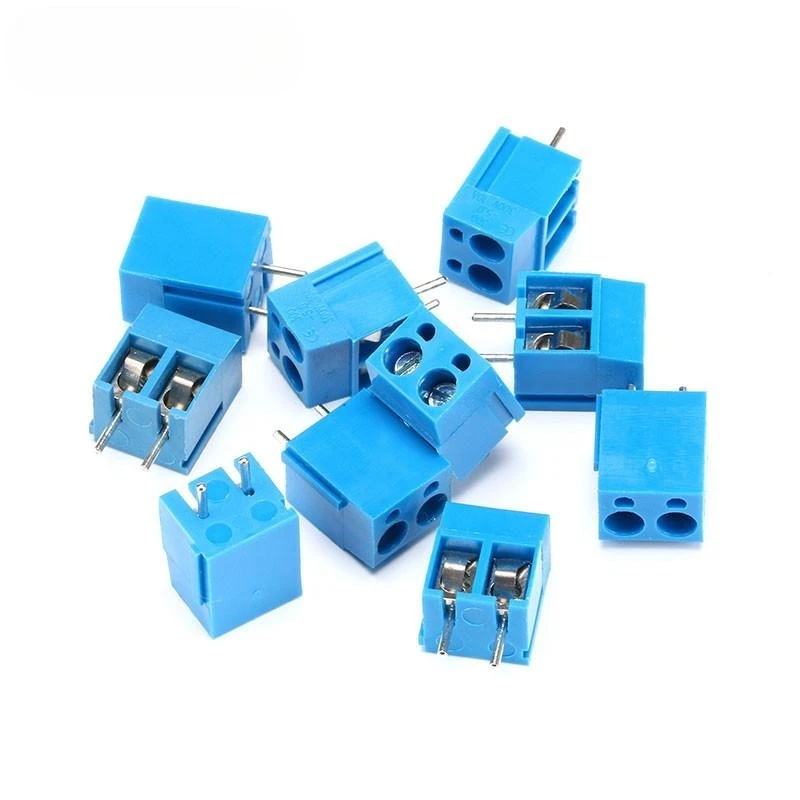 

10Pcs/Lot KF300 2Pin 5mm pitch PCB Screw Terminal Block Connectors 14-22AWG 250V/16A