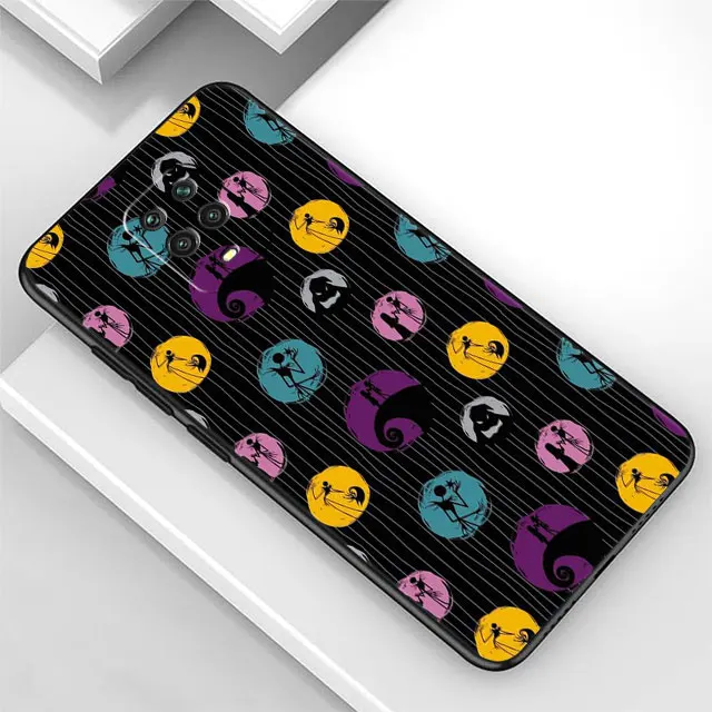thumbnail image 1 of Funda para Xiaomi Redmi Note 11 10 Pro 12 12S 9S Funda para teléfono 9 8 8T 7 12C 10C 9A 9i 9C 13 A1 Shell Jack Pesadilla antes de Navidad, 1 of 5