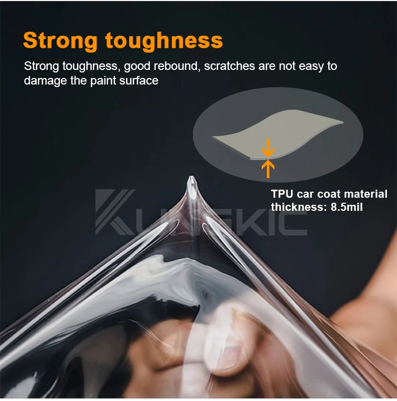 Für Mazda CX60 CX-60 2024-2025 Scheinwerfer Rückspiegel B- und C-Säulen Vorgeschnittene Lackschutzfolie Transparente TPU PPF Anti-Kratz-Aufkleber – Detail 8
