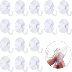 Set of 5 Strong Suction Cup Hooks for Home and Bathroom Use (Diameter 25mm 5Pcs)