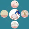 12PCS Plastic Cream Jars Sample Beauty Containers with Leak Proof Wide Mouth Travel bottle for Toiletries Cream 2/3/5/10/15/20ml 6