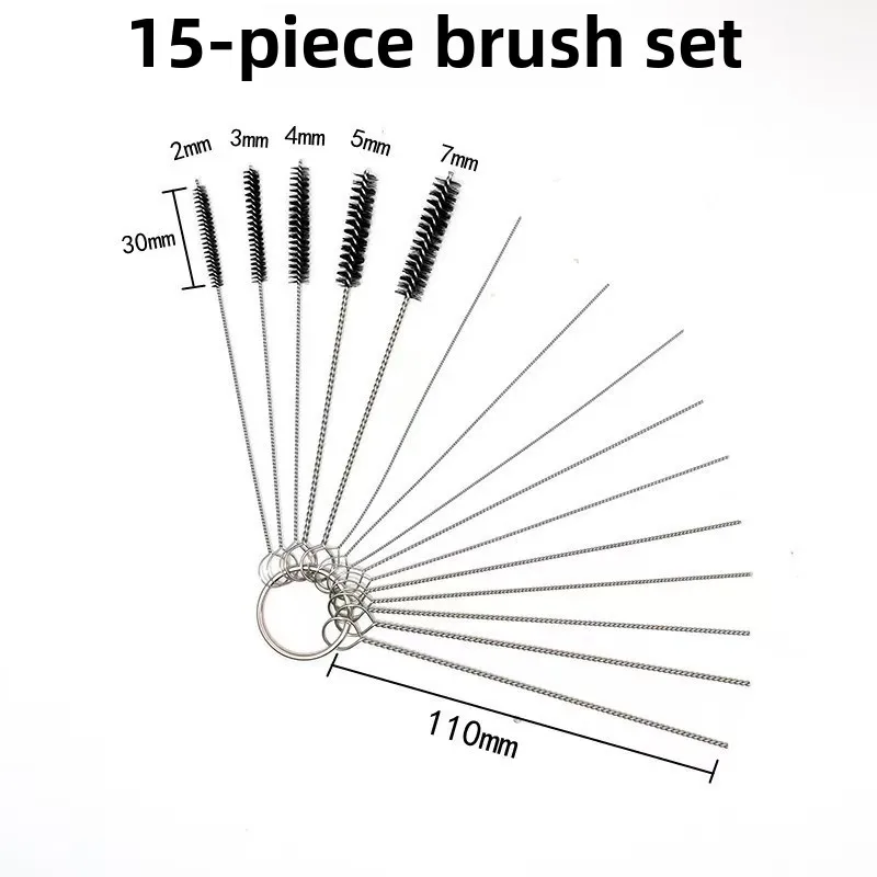Carburetor Cleaning Needles & Brushes Kit for Vehicles and Equipment
