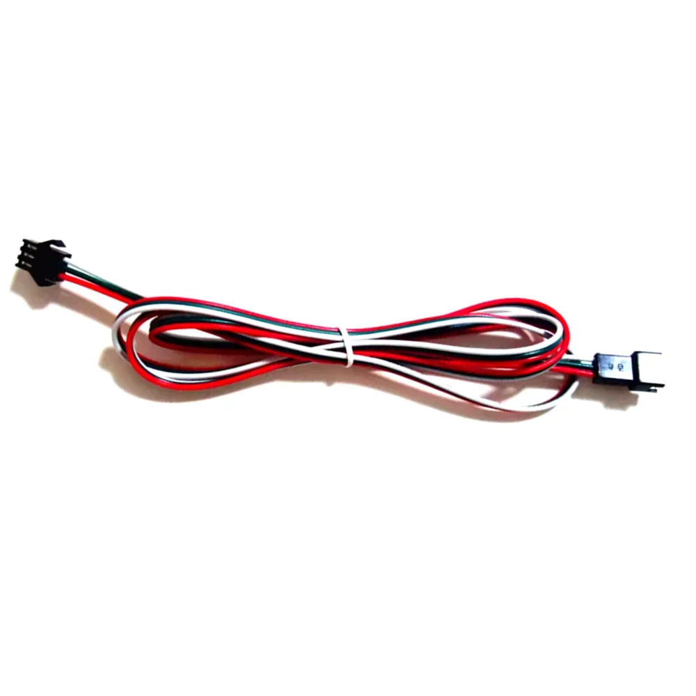 LED Lamp Driver 1M 2M 3M 2pin 3pin 4pin ARGB JST SM Plug Extension Male/female Eire Connector Cable For Led Light Driver CCTV