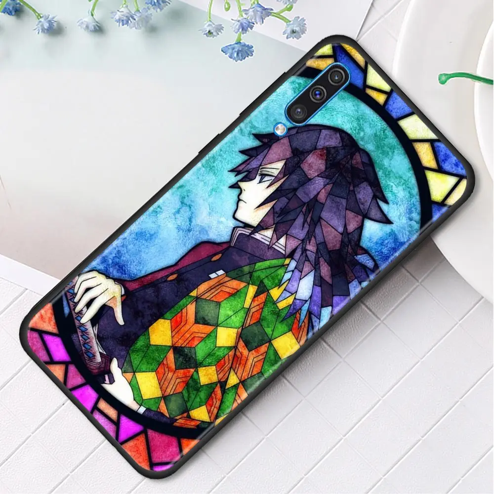 Cartoon Demon Slayer Tomioka Giyuu For Samsung A50 A40 A30 A30s A20s A20e A20 A10 M51 M31 M31s M30s M62 M52 M22 M12 M11 M21 Case samsung cases cute