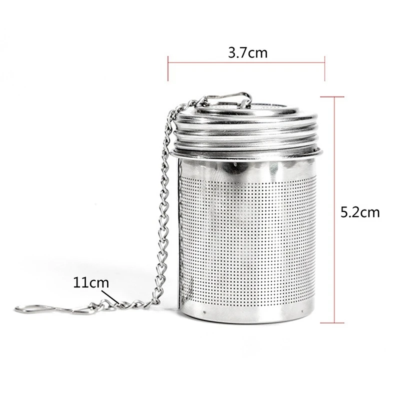 Fule Stainless Steel Tea Infuser Reusable Mesh Filter Cooking Strainer For  Home 