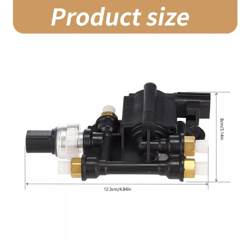 Air Suspension Solenoid Valves Block Replacement Fit for LR3 RVH000046 RVH000045 RVH500070 Enhancing Vehicle Control