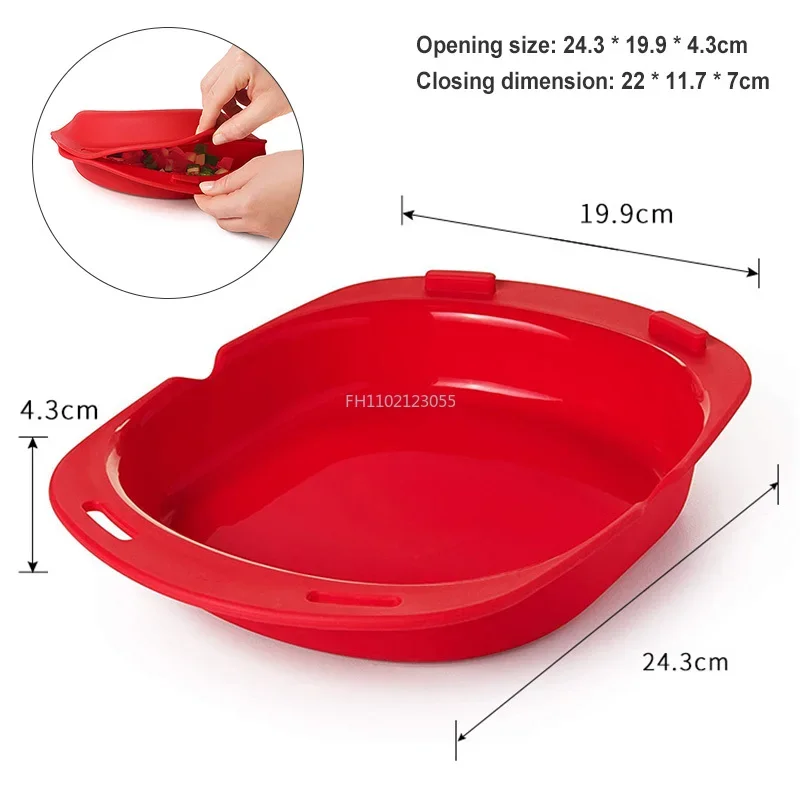 Microwave Oven Silicone Omelette Mold Kitchen Tool Egg Pancake Mold Cooking Accessories Quick Egg Maker for Egg Mcmuffins