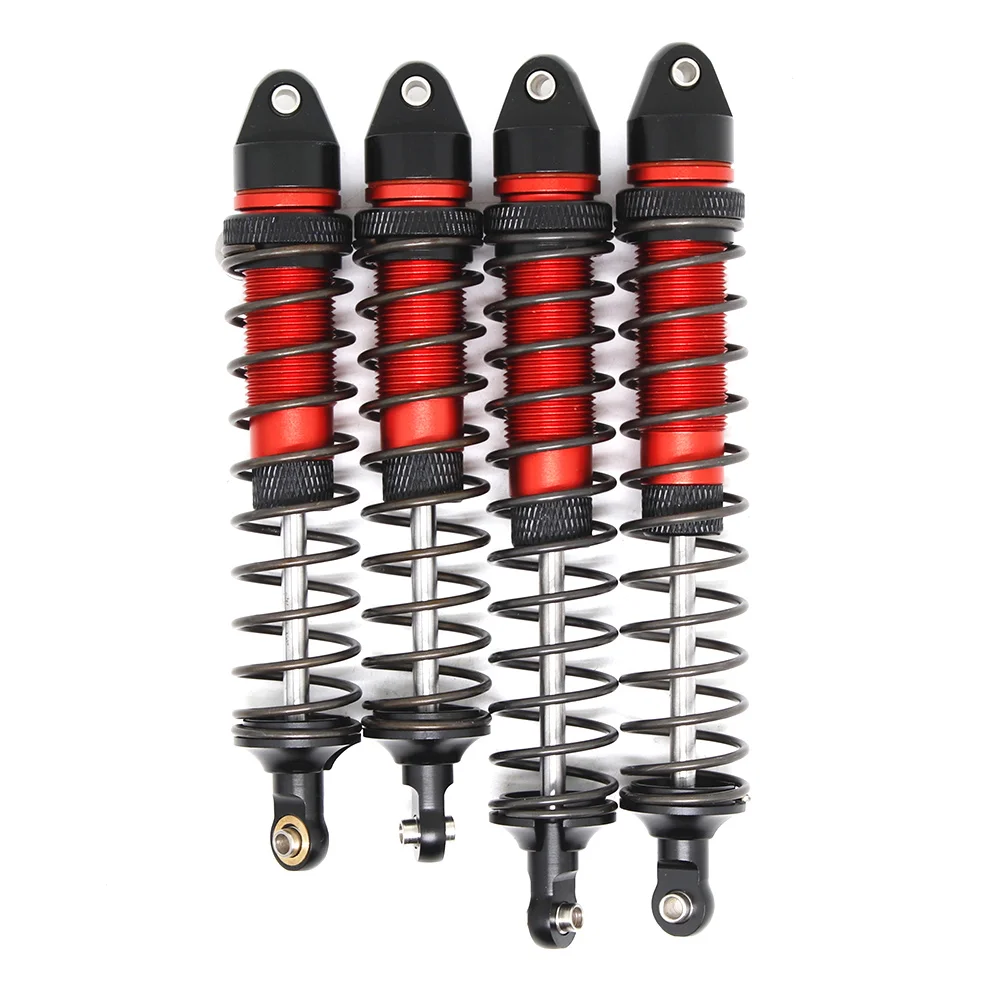 

4Pcs Metal Front & Rear Shock Absorber Damper for Arrma 1/10 Granite Senton Big Rock Vorteks Typhon Upgrade Parts,3