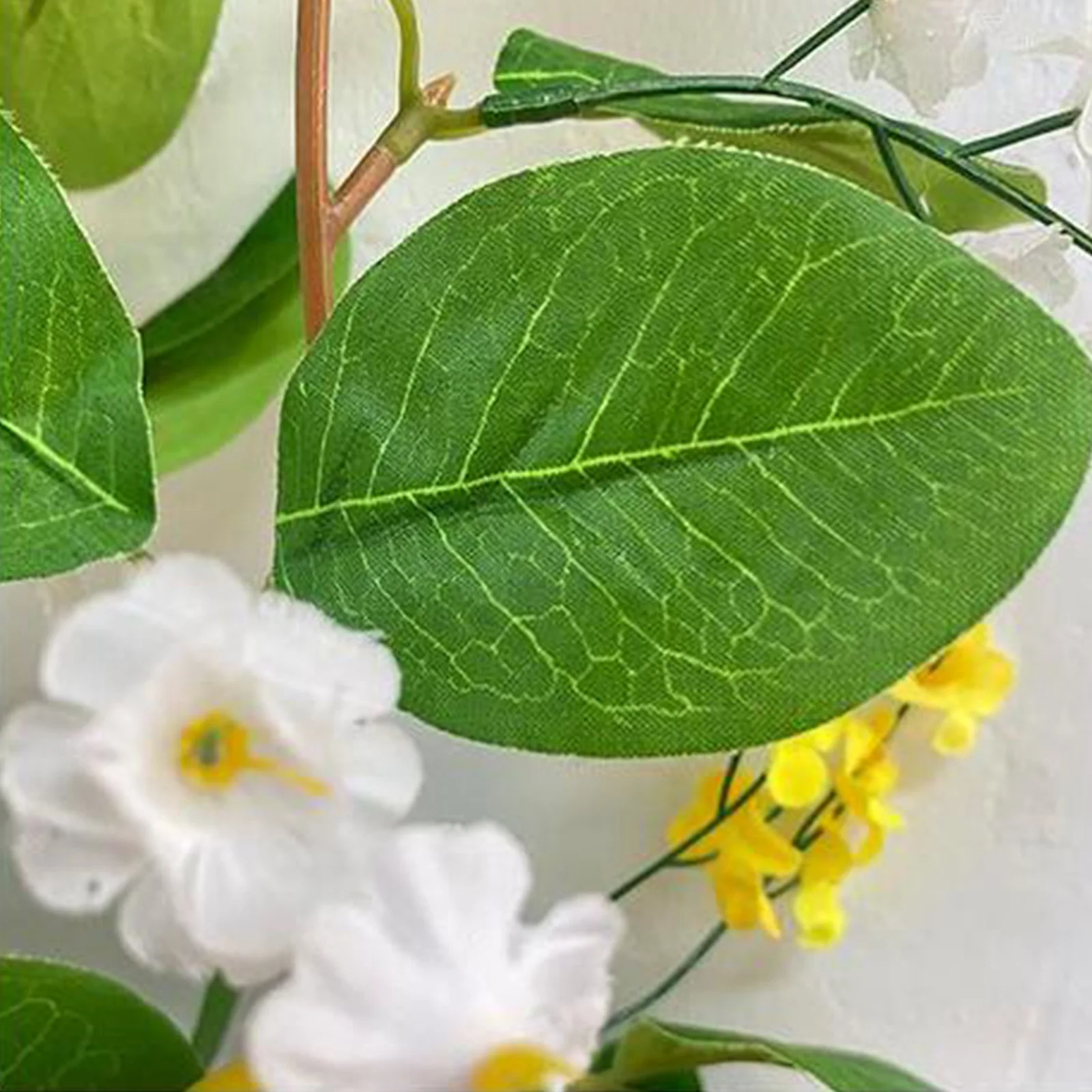 

Add Some Cheer to Your Home or Office with Our Realistic Lemon Garland with Eucalyptus Leaves and Yellow Lemons