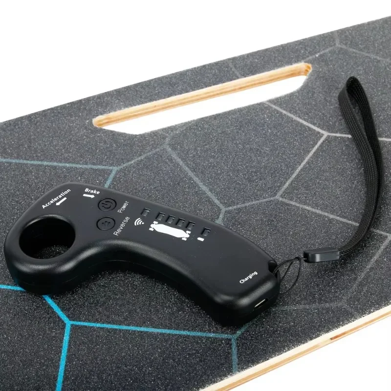 MEEPO電動スケートボード リモコン付き リモコン付き電動スケートボード、350W、最大10MPH、7層メープル