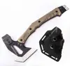 HX Mercenarys Tactical Engineer Axes Multifunctional Explosion-Proof Axe Camping Artillery Fire Rescue Hammer Hiking Tools 3