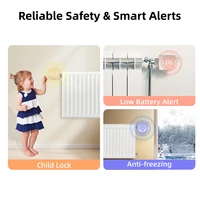 EZAIOT Smart Tuya Wifi/ZigBee3.0 Radiator Actuator TRV Programmable Thermostatic App Remote Temperature Controller Alexa Google - Image 6