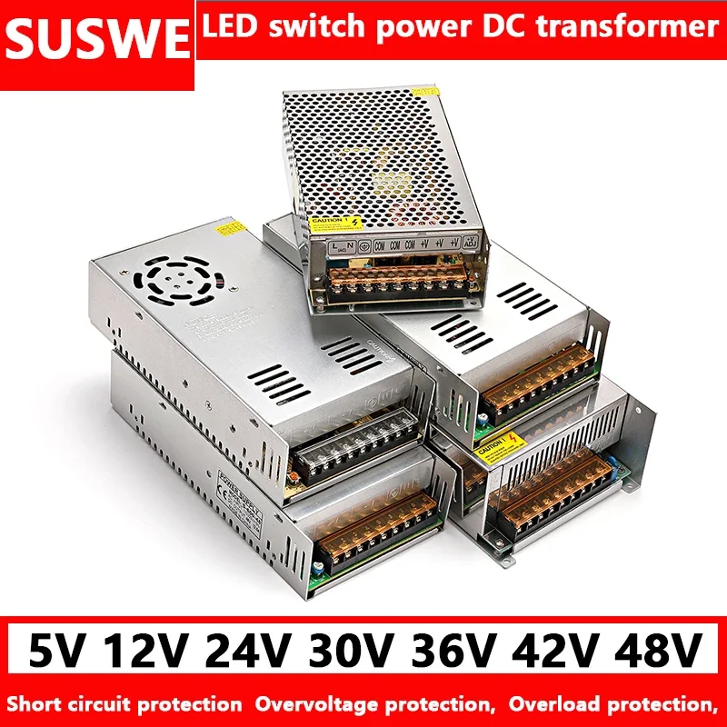 อะแดปเตอร์แปลงไฟฟ้ากระแสสลับ110V/220V เป็น DC 36V 48V แบบปรับได้ 1