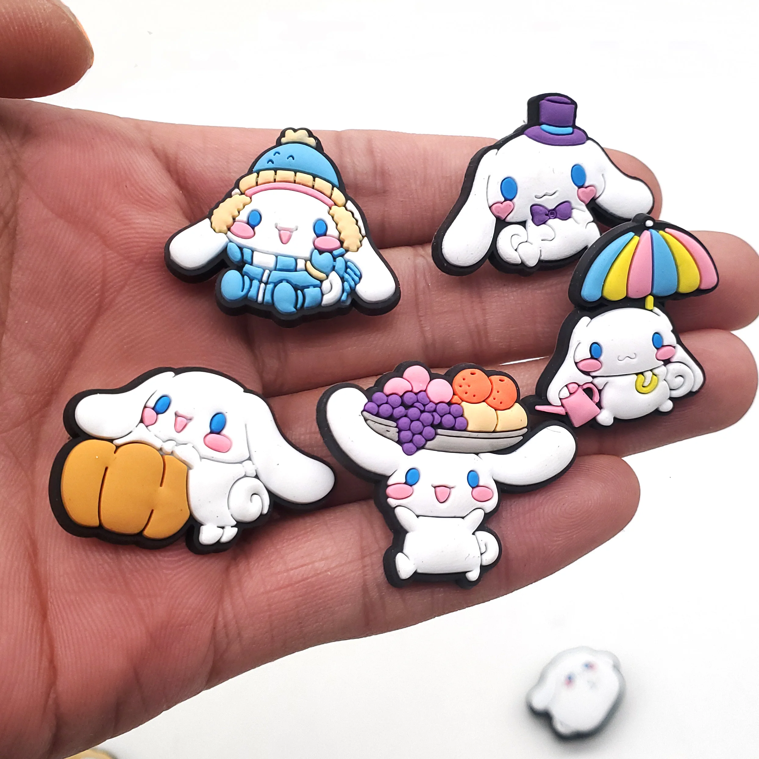 Shoe Charms 30kinds of Aoger Sanrio Shoe Charms for Clogs Sandals Decoration Shoe Accessories Charms shoe charms