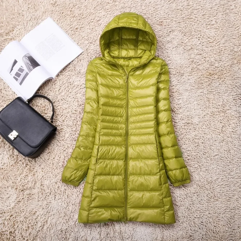 حجم كبير بطة بيضاء أسفل سترة خفيفة الوزن أسفل سترة...