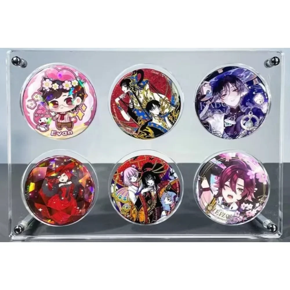 Display Stand Anime Badge Frame Can Be Put More Than Collection Badge Anime Character Thickened Acrylic Brick No