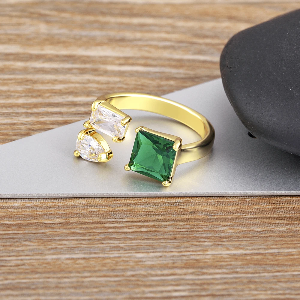 Emerald Gold Ring (Design A21) | GemPundit