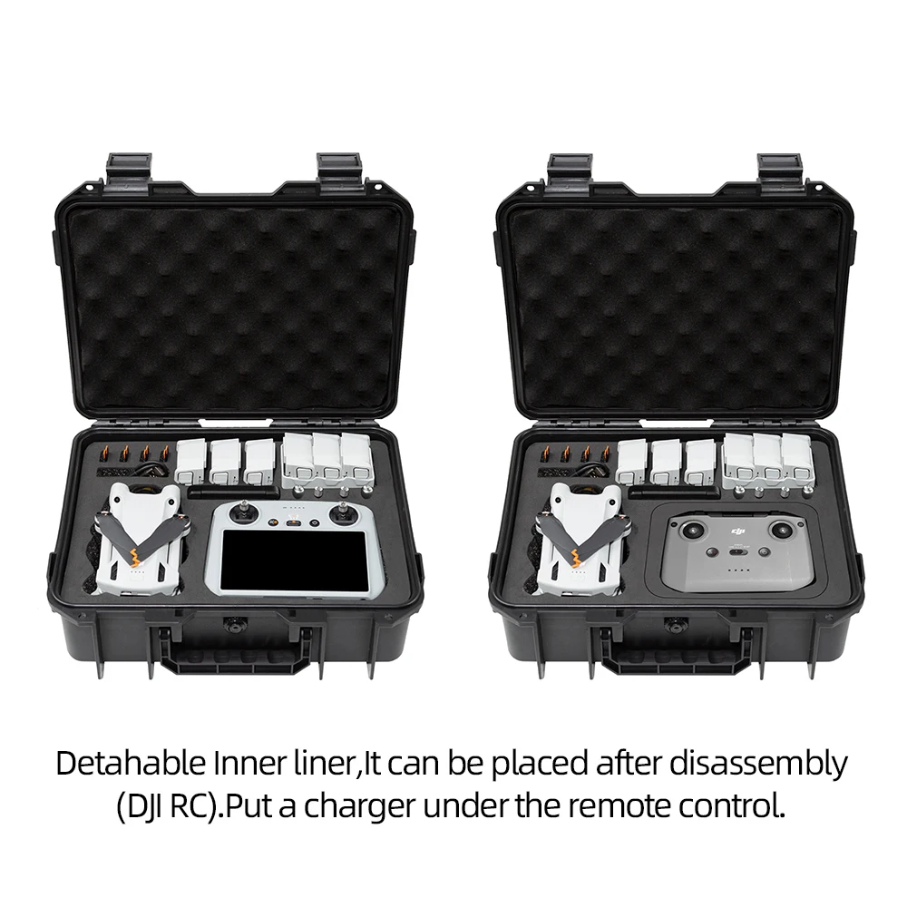 For DJI Mini 3 Pro Case RC&RC: N1 Remote Control Case For DJI Mini 3 Pro / Waterproof dji case drone accessories