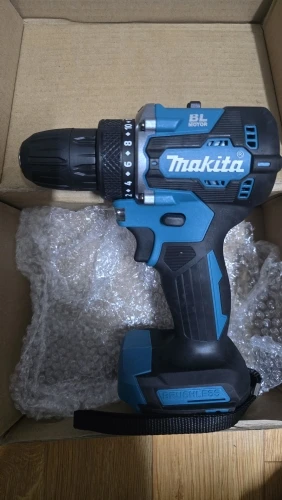 Makita Original DDF487 Cordless Driver Drill 18V Brushless Electric Impact Screwdriver Rechargeable Power Tool (ony tool) photo review