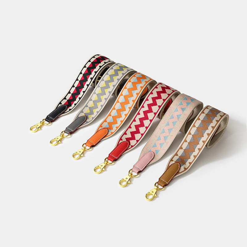 Obag Diy Bag Strap For Women Shoulder Bag Hanger Colored Belt Bag Strap Accessories Rainbow Handbag Straps Decorative