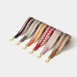 Obag Diy Bag Strap For Women Shoulder Bag Hanger Colored Belt Bag Strap Accessories Rainbow Handbag Straps Decorative
