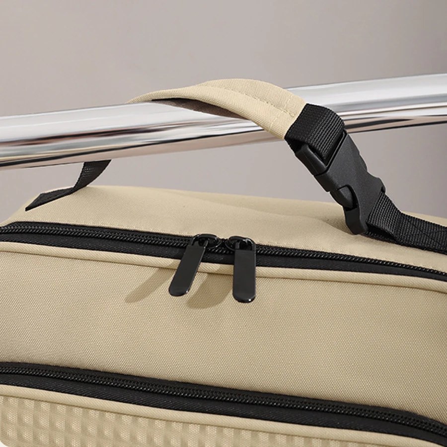 Insulated Bento Lunch Handbag with Aluminum Foil Lining
