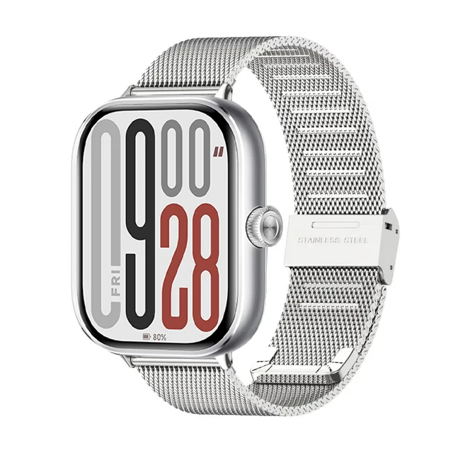 Stainless Steel Replacement Smartwatch Strap - Premium Metal Bracelet