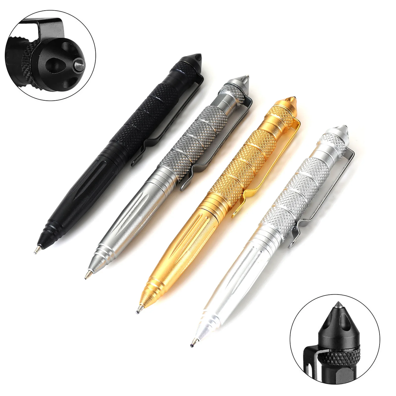 Outdoor Self-defense B2 Tungsten Steel Head Tactical Defense Pen EDC Multi-function War Pen Outdoor Broken Window Set Surviva... self defense tools