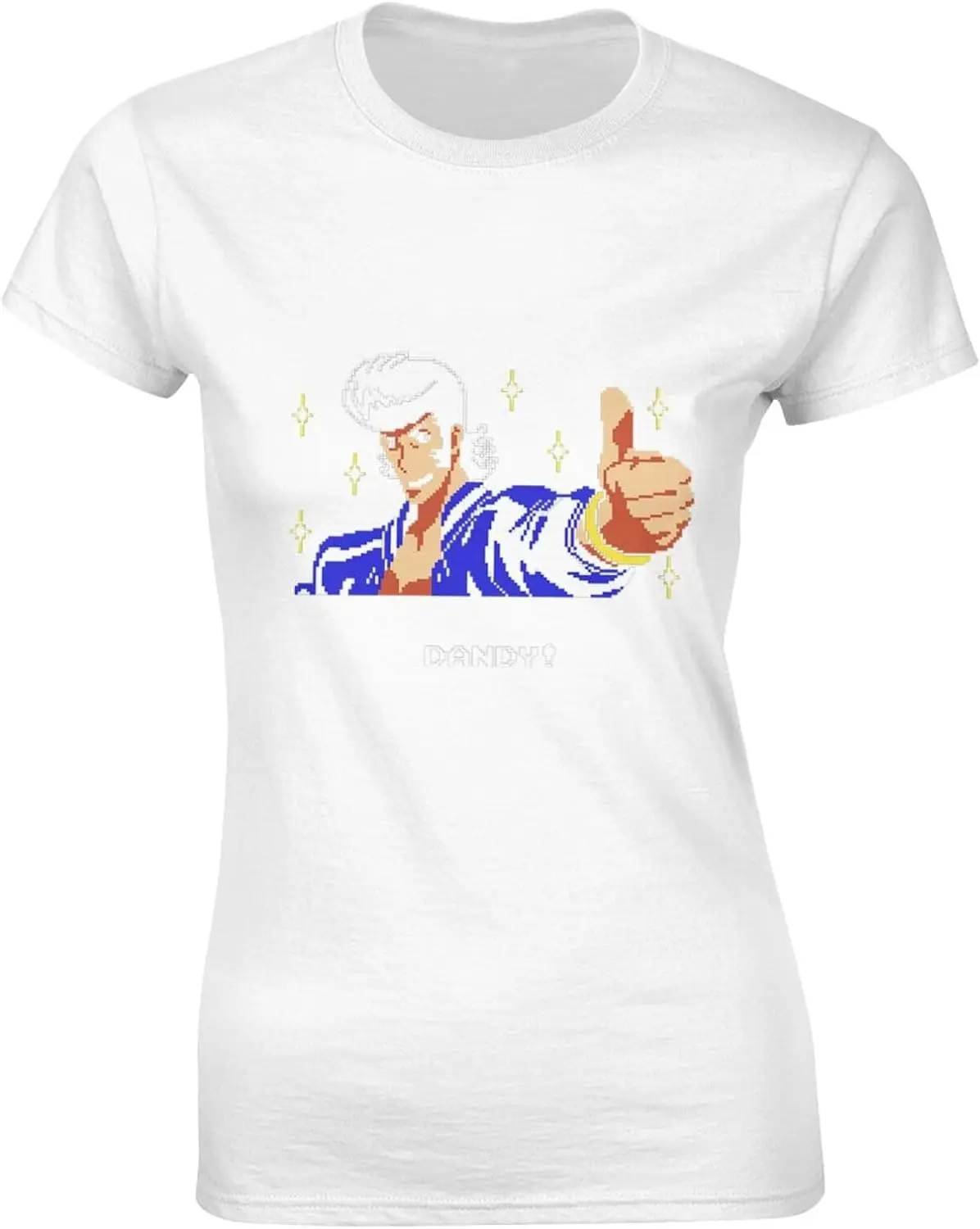 

Женская футболка с коротким рукавом Space Dandy, повседневный Топ