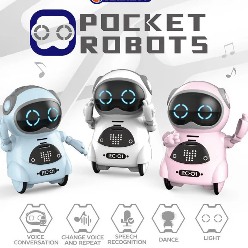 Emo Robot Mascota Inteligente Talking Riconoscimento Vocale Interattivo Record Canto Danza Telling Story Mini Robot Giocattoli Per Bambini